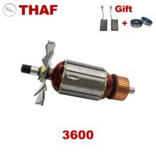 Free Bearing & Carbon Brush！220V-240V Armature Rotor Anchor Stator Replacement for Makita Router 3600 2024 - buy cheap