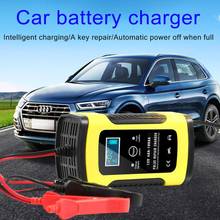 12V 6A Full Automatic Car Battery Charger Power Pulse Repair Chargers Digital LCD Display for Wet Dry Lead Acid Battery charger 2024 - buy cheap