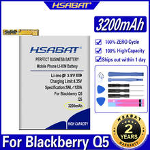 Hsabat bateria bat-51585-003 ptsm1 bat-51585-103 3200mah, para blackberry q5 lte flash baterias 2024 - compre barato