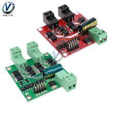 7A 160W Motor Drive Module 12V 24V Dual Channel DC Motor Driver Module H bridge L298 Logic PWM Drive Control Signal Optocoupler 2024 - buy cheap