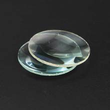 2pcs 50mm Large Focal Length Double Convex Optics Glass Lens Focus 300mm for Physical Optics Experiment 2024 - buy cheap