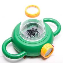 Two-Way Insect Viewer Magnifying Glass Children Science Experiment Observation Puzzle Learning Observation Toy 2024 - buy cheap