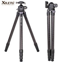 XILETU XLS324C + G54 trípode de fibra de carbono para fotografía profesional, cabezal de bola panorámico de 360 grados para cámaras Dslrs 2024 - compra barato