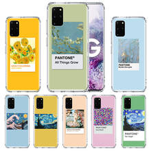 Funda de arte estético Van Gogh Pantone para Samsung Galaxy S10 S20 FE S10e S9 S8 Plus S7 Note 20 Ultra 8 9 10 Lite, funda de teléfono de Tpu 2024 - compra barato