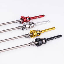 1 Pair MTB Mountain Bike Bicycle Skewers Ultralight Quick Release Skewers QR 74mm 130mm 100mm 135mm For Mountain Road Bike 2024 - купить недорого