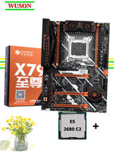 Huananzhi x79 deluxe placa-mãe de jogos com cpu intel xeon e5 2680 2.7ghz alta velocidade nvme m.2 slot ram max até 128g peça de computador diy 2024 - compre barato