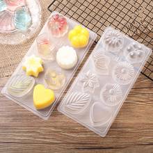 Plastic Jelly Mold Non-Stick Flower Shape Chocolate Mold Reusable Baking Mold Moon Cake Mould Cake Bake Mold Tool 2024 - buy cheap