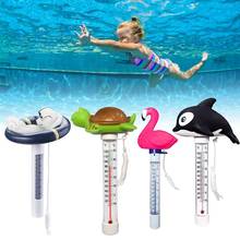 New Floating Pool Thermometer Cartoon Shaped Water Temperature Thermometers For Outdoor Indoor Swimming Pools Spas Hot Tubs 2024 - buy cheap