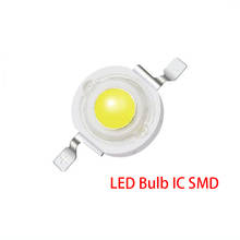 Bombilla led IC SMD de alta potencia, 1W, 100-120LM, 1W, 10 unidades/lote 2024 - compra barato