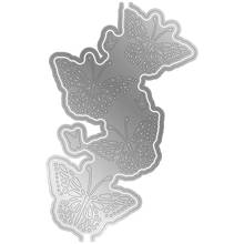 Butterfly Metal cutting dies  cut die mold card Scrapbook paper craft knife mould blade punch stencils 2024 - buy cheap