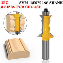 1Pc 1/2" 8mm 12mm Shank Chisel Woodworking Cutter Tools Mitered Drawer Front Molding Router Bit Wholesale Price 2024 - buy cheap
