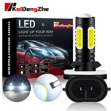 2 pçs de alta qualidade 881 h27 led luz nevoeiro substituição lâmpadas carro foglight 12v branco luzes diurnas drl acessórios do carro 2024 - compre barato