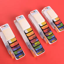 Watercolor Paint Art Supplies 18/25/33/42 Colores Acuarelas Portable Travel Solid Pigment Profesionales Water Color Brush Pen 2024 - buy cheap