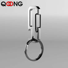 Custom 304 Stainless Steel Key Chain Bottle Opener Metal Key Ring Holder Men's  Belt Buckles Chaveiro Car Keychain Keyring Y97 2024 - buy cheap