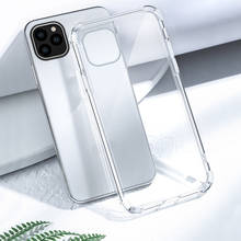 Airbag Transparent Case for iPhone6 6s 7 8 Plus X XS XR XS Max for iPhone 11/11 Pro/11 Pro Soft TPU Phone Case Back Cover Funda 2024 - buy cheap