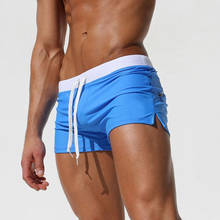 Verão calções de banho dos homens maiô board fatos de banho masculino badehosen herren natação surf mini boxer shorts mais tamanho 2024 - compre barato