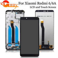 Black/white For xiaomi Redmi 6A/6 LCD Touch Screen Display Digitizer For Xiaomi Redmi6/6A LCD Display Touch Screen with frame 2024 - buy cheap