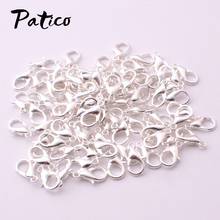 Wholesale 100PCS Bulk Jewelry Findings Genuine 925 Sterling Silver  Lobster Clasp 925 Stamped Fittings Connector Components 2024 - buy cheap