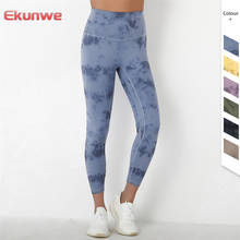 Tie Dye Sports Leggings High Waist Fitness Yoga Pants Push Up Workout Gym Leggings Women Training Yoga Leggings Sportswear 2024 - buy cheap