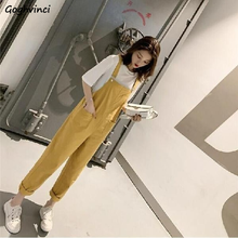 Jumpsuits Women Solid Simple Straight Trousers Female Fashion Korean Style Harajuku All-match Ins Bottoms Ladies New Trendy Chic 2024 - buy cheap