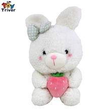 Kawaii Strawberry Bunny Rabbit Plush Toys Stuffed Animals Doll Baby Kids Children Girls Adults Birthday Gifts Home Room Decor 2024 - buy cheap