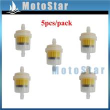 5pcs Petrol Gas Inline Fuel Filter Clearner For Motorcycle Dirt Pit Bike Quad ATV Quad Kids Baby Mini Moto Pocket Bike 2024 - buy cheap