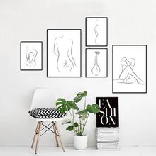 Nude naked-boneco feminino de corpo para desenho., pintura artística em tela para ioga, parede de casa para mulheres, posteres abstratos e estampas modernas. 2024 - compre barato