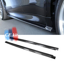 CF Kit 2PCS Carbon Fiber Side Skirts For BMW F15 F16 X5 X6 F85 X5M F86 X6M M TECH Body Kit 2014 UP Car Styling 2024 - buy cheap