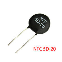Термистор NTC 5D20, резистор NTC 5D-20 5D20, 10 шт. 2024 - купить недорого