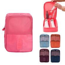 Travel Accessories Portable Nylon Waterproof Women Shoes Bag Organizer Storage Pouch Pocket Packing Cubes Handle Zipper Bag 2024 - buy cheap
