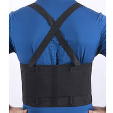 Wholesale Lumbar Back Support Belt Neoprene Waist Support Brace Gym Fitness Belt Adult Corset For The Lower Back Posture Correct 2024 - buy cheap
