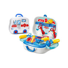 Children Pretend Play Toy Boy Girl Educational Toys Simulation Doctor Portable Suitcase Playhouse Toy Tool Medical Box Toys Kids 2024 - buy cheap