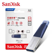 Sandisk Pendrive OTG 256GB USB3.0 Flash Drive 64GB Pen Drive 128GB USB Memory Stick for iPhone iPad iPod 2024 - buy cheap