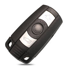 Kutery 10pcs 3 Buttons Replacement Remote Car Key Shell Case Fob BMW 1 3 5 6 7 E Series E60 E90 E91 E92 X6 2024 - buy cheap