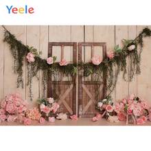 Landscape Flowers Wooden Board Portrait Decor Dreamy Photography Backdrops Personalized Photographic Background For Photo Studio 2024 - buy cheap
