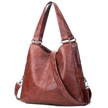 Bolsas femininas retrô macias a tiracolo, bolsa casual de ombro com alça superior s2195, designer de marca de luxo em estilo vintage 2024 - compre barato