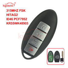 Kigoauto Smart key 4 button 315MHZ FSK HITAG-2 ID46 PCF7952 for Nissan KR55WK48903 Altima Armada Maxima 2010 2024 - buy cheap