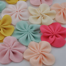 20pcs Ribbon Flowers Sewing Appliques Crafts Wedding Decor  A118 2024 - buy cheap