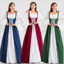 Victoria, vestido deusa grega retrô de meia idade, dia das bruxas, carnaval, princesa medieval, trajes de cosplay para mulheres, vestidos de renda 2024 - compre barato