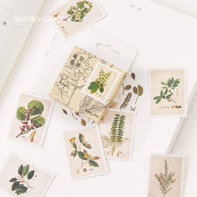 46pcs/box Stationery Stickers DIY Planet account sealing Sticky Paper Kawaii Plants Decoration Diary Scrapbooking 2024 - buy cheap