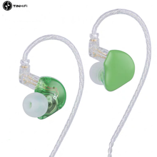 TINHIFI T1 PLUS HIFI Headset 10mm Beryllium Diaphragm Dynamic Driver Earphone Music Sport Earbud With 2Pin Cable T2 T3 T4 P1 P2 2024 - buy cheap