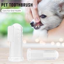 Cepillos de dientes supersuaves para perro y gato, cepillo de dientes de felpa para el cuidado del mal aliento, herramientas de sarro, suministros de limpieza, 1 unidad 2024 - compra barato