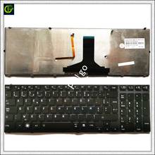 French Azerty Backlit Keyboard for TOSHIBA Satellite P750 P750D P755 P770 P775 P75 A660 A600 A665 P770D Qosmio X770 X775 FR 2024 - buy cheap