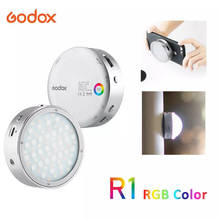 Godox R1 RGB LED light Portable Mini Pocket Fill Light Magnetic Photography lighting Dimmable Photo Video light with scene effec 2024 - buy cheap