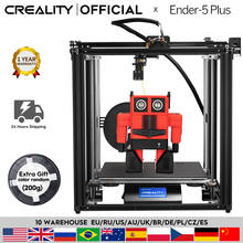 Creality-impressora 3d com motores dual y-axis., impressora de vidro com placa de construção e retomada de impressão. 2024 - compre barato