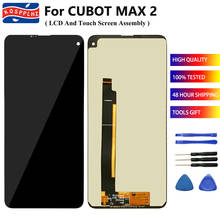 6,8 "Оригинальное качество для Cubot Max 2 ЖК-дисплей и кодирующий преобразователь сенсорного экрана в сборе Замена Cubot MAX2 запасная часть + Инструменты 2024 - купить недорого