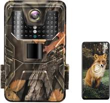 4K мобильного телефона в реальном времени выхода новых выпусков Trail Камера 30MP WI-FI приложение Bluetooth Управление Охота Камера s WI-FI 900PRONight видение дикой природы наблюдения 2024 - купить недорого