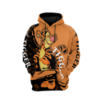 Cute Animal Tiggers 3D Jacket Men/women Casual Streetwear Hoodies Boys Hip Hop Kawaii Hood Sweatshirts Mens Hipster Clothes SS-1 2024 - buy cheap