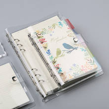 A5/a6 Transparent Pvc Loose Leaf Binder Notebook Manual Binder This School Supplies 2024 - buy cheap