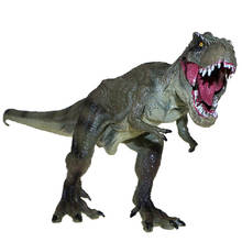 Парк Юрского периода Тираннозавр Рекс Динозавр Модель игрушки животное пластик ПВХ фигурка игрушка для детей Подарки 2024 - купить недорого